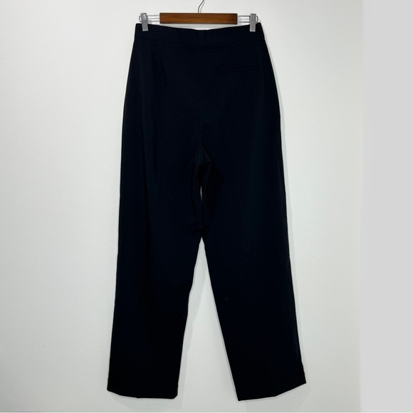 Zara Emmanuelle Alt Collab Into the Classics Pleated Black Pants Wool Blend RARE - Picture 10 of 14